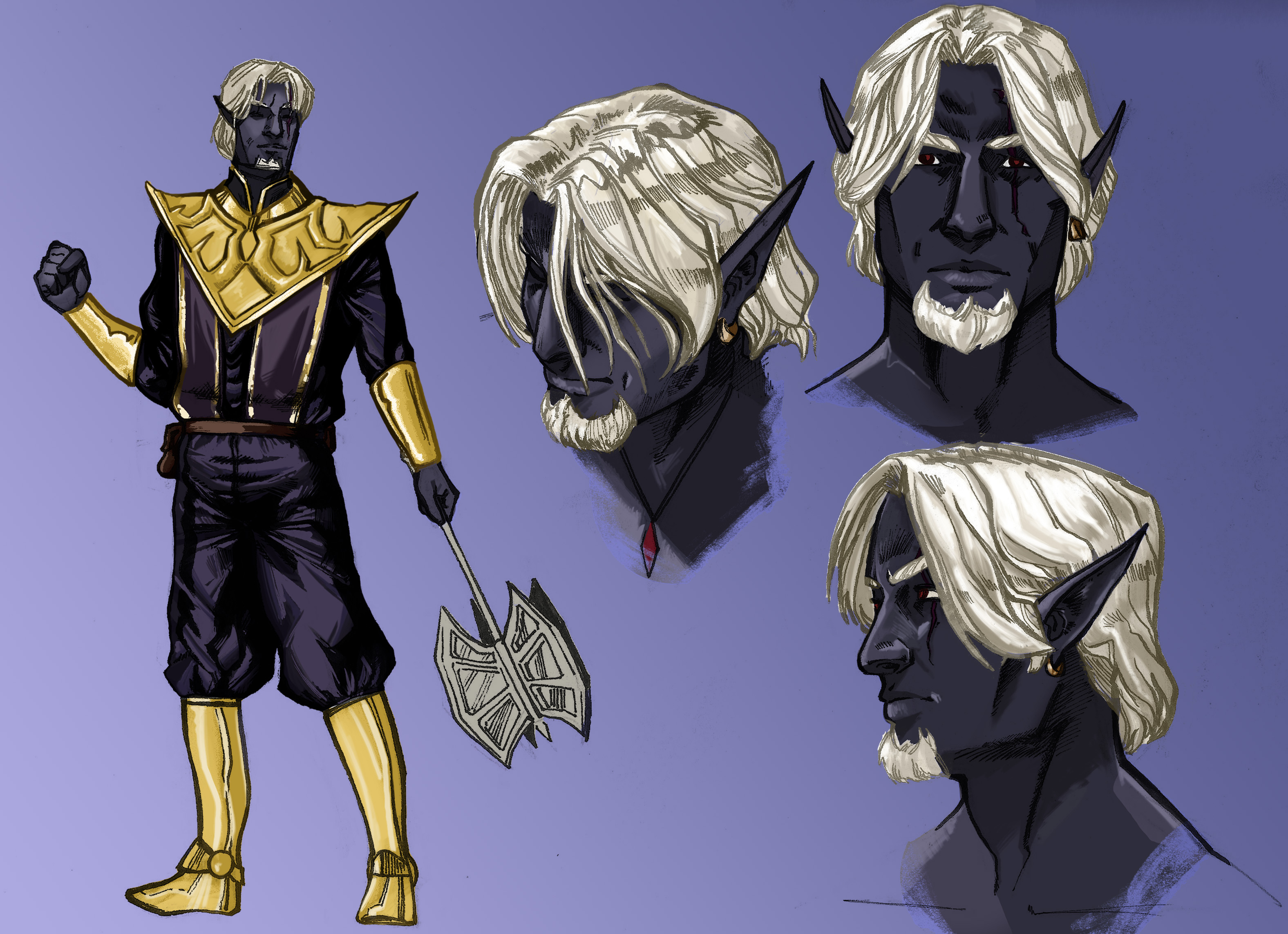 Character art illustration 3 by Aaron Kondzer
