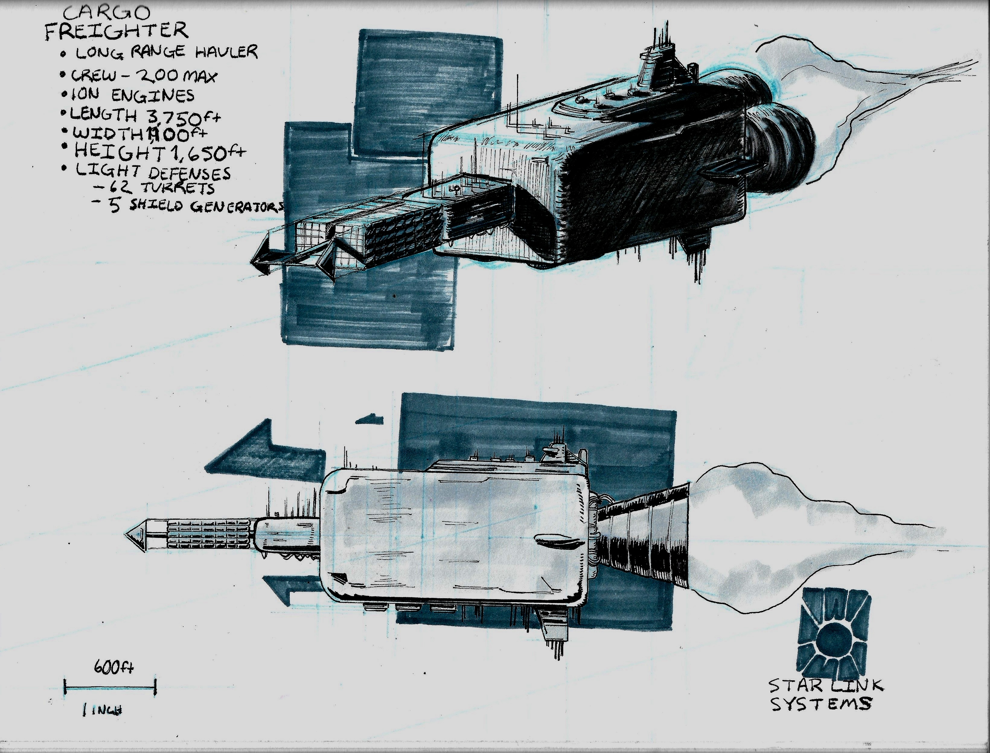 Concept design illustration 2 by Aaron Kondzer