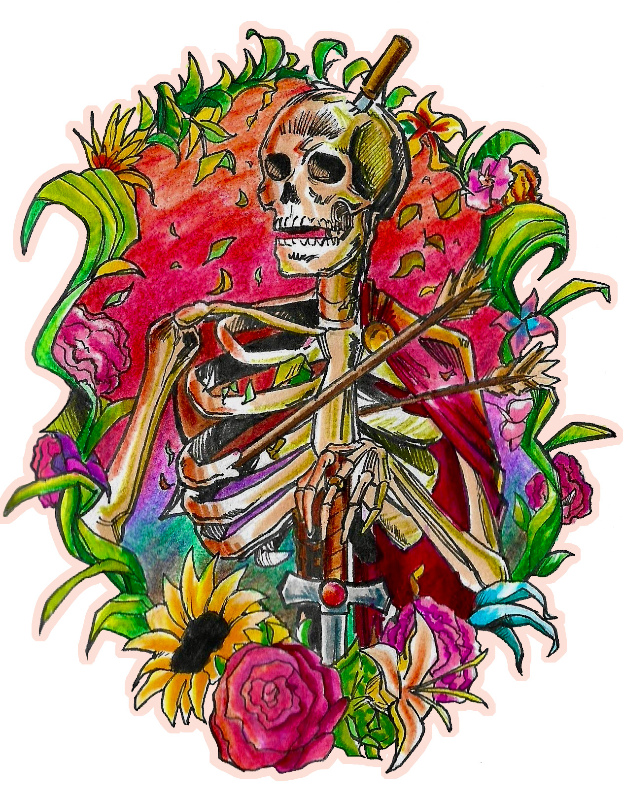 Sticker design 7 by Aaron Kondzer